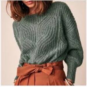 Sezane Sage Gisele Jumper Sweater size Small